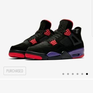 Jordan Retro 4 Raptors